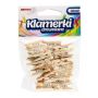 Klamerki drewniane Brewis 25mm Naturalne, 20szt - 3